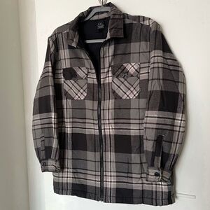 Men’s Burton Insulated Plaid Shacket Jacket | Size S